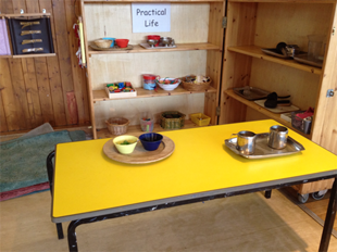 Practical Life equipment